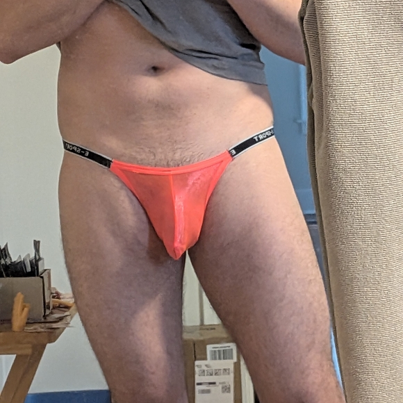 E-Sport Orange Thong - Picture 4 of 6